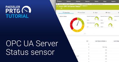 Video: OPC UA Server Status sensor (Videos, Industry, IoT, OPC UA Server, Sensors)